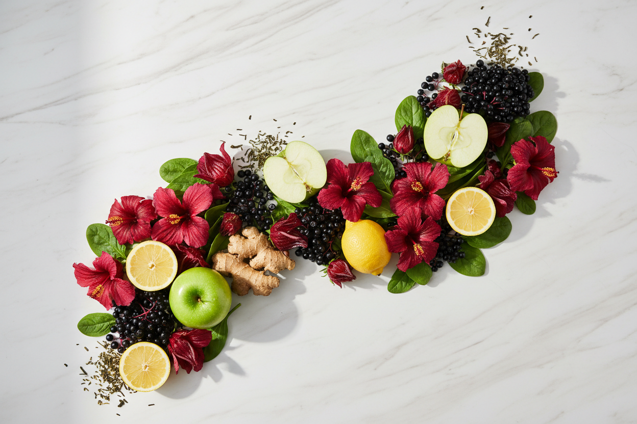 Beauty & Immunity Ingredients Hero Image